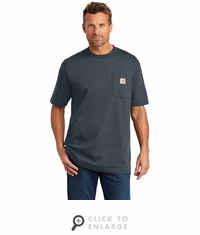 Carhartt Workwear Pocket Short Sleeve T-Shirt - Bluestone