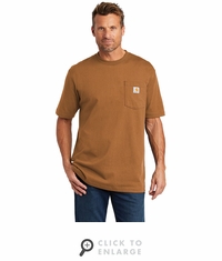 Carhartt Workwear Pocket Short Sleeve T-Shirt - Carhartt Brown