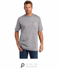 Carhartt Workwear Pocket Short Sleeve T-Shirt - Heather Grey