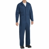 Red Kap CC16NV Navy Cotton Coveralls Button Front