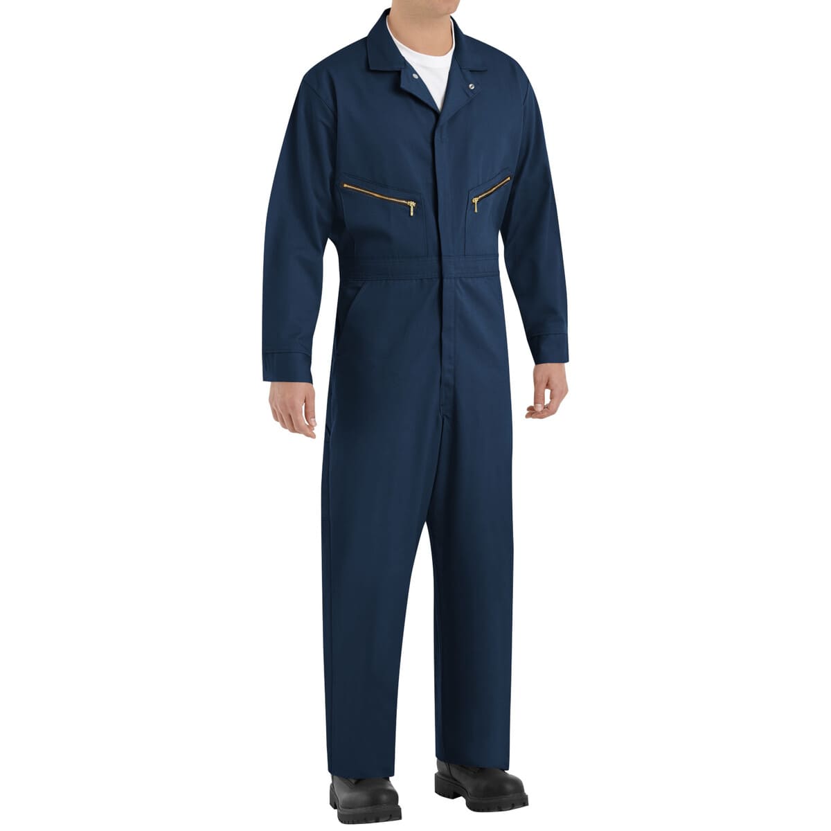 CC18NV Navy Zip-Front 100% Cotton Coverall by RedKap
