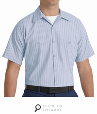 Classic Striped Auto Work Shirt