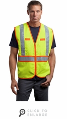 CornerStone - ANSI Class 2 Dual-Color Safety Vest. CSV407
