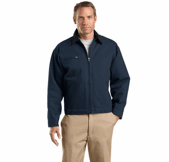 Amazon.com: Cornerstone Duck Cloth Work Jacket J763, Navy