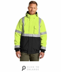 CornerStone&reg; ANSI 107 Class 3 Economy Waterproof Insulated Bomber Jacket