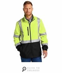 CornerStone&reg; ANSI 107 Class 3 Soft Shell Jacket