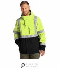 CornerStone&reg; ANSI 107 Class 3 Waterproof Insulated Ripstop Bomber Jacket
