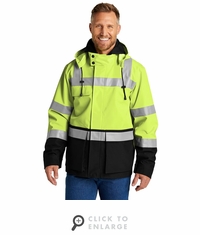 CornerStone&reg; ANSI 107 Class 3 Waterproof Ripstop 3-In-1 Parka