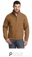 CornerStone Washed Duck Cloth Flannel-Lined Work Jacket. CSJ40