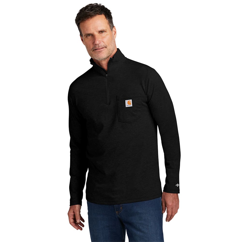 Carhartt Force® 1/4-Zip Long Sleeve T-Shirt