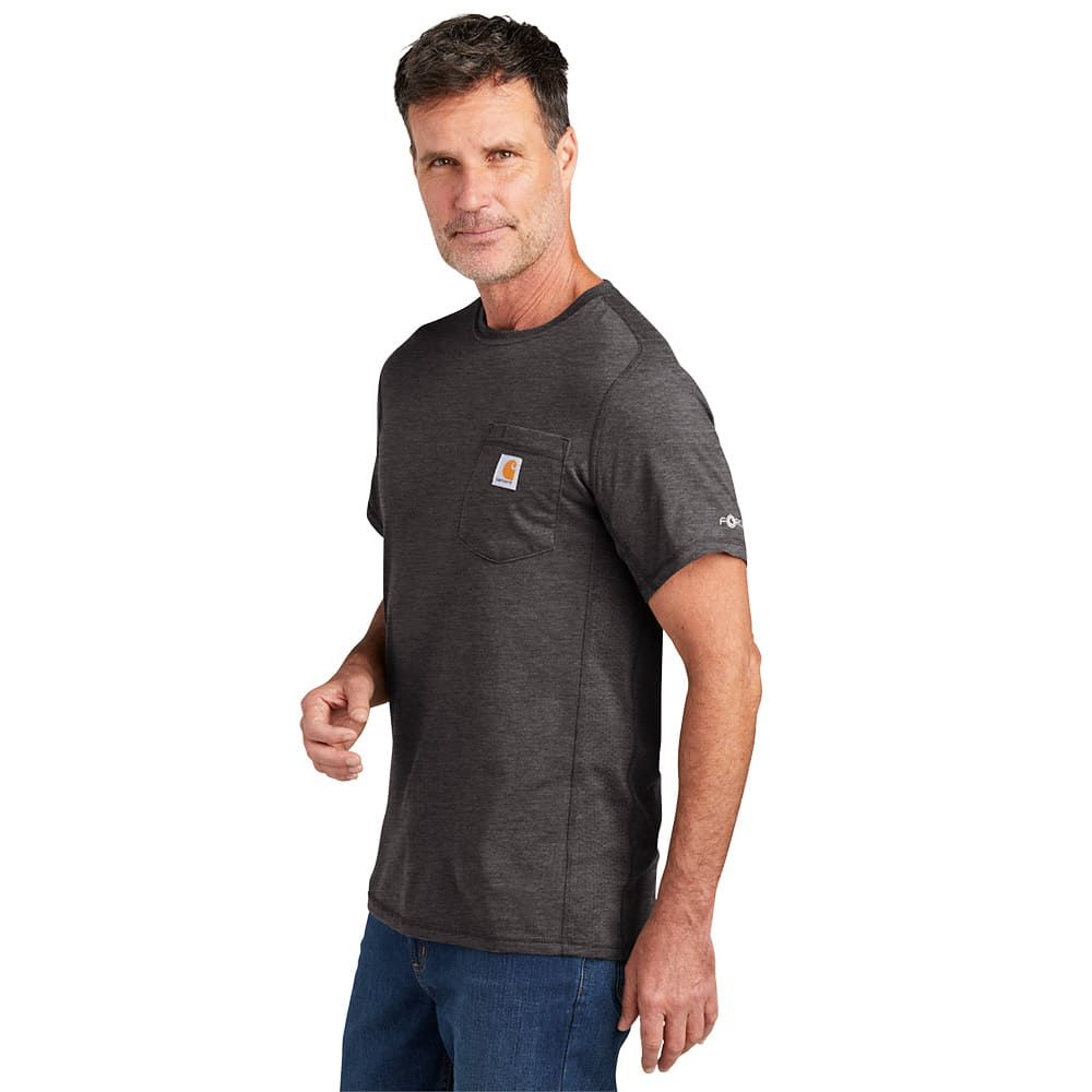 HETHCODE Men's Lightweight Baseball Jersey - Short Sleeve Pocket Active Tee Shirt - View #4