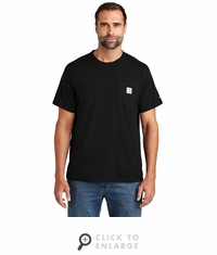 CT106652 Carhartt Force Short Sleeve Pocket T-Shirt - Black