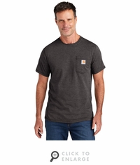 CT106652 Carhartt Force Short Sleeve Pocket T-Shirt - Carbon Heather