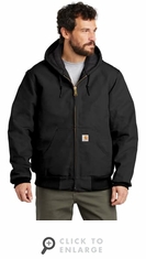 CT106677 Carhartt Quilted-Flannel-Lined Duck Active Jac | 4-Colors
