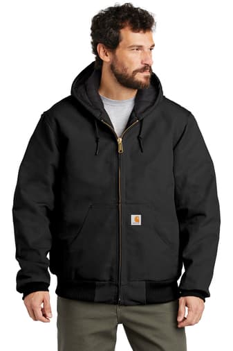 カーハート Vintage Carhartt J97 XL Black Blanket Lined Detroit Jacket Men's