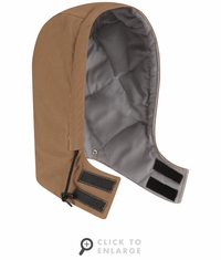 HLH4BD Brown Duck Universal Fit Snap-on Hood - Excel FR Comfortouch CAT-3