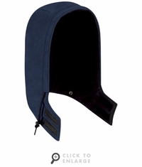 HNH2NV NOMEX&reg; IIIA Navy Universal Fit Snap-ON Insulated Hood CAT-4