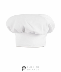 HP60WH White Chef Hat