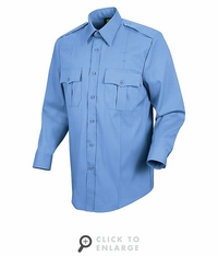 HS1175 Women's Light Blue Deputy Deluxe� Long Sleeve Uniform Shirt
