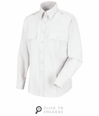 HS1177 Women's White Deputy Deluxe� Long Sleeve Uniform Shirt