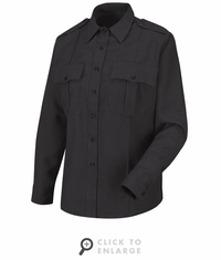 HS1184 Women's Black Long Sleeve Sentry Plus Shirt