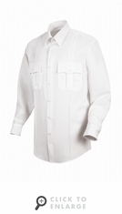 HS1190 Women's White Long Sleeve Sentry Plus Shirt