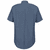 HS1219 Men's French Blue  Deputy Deluxe Short Sleeve Uniform Shirt