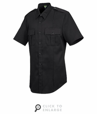 HS1230 Men's Black Short Sleeve Sentry Plus Shirt
