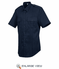 HS1236 Men's Dark Navy Short Sleeve Sentry Plus Shirt