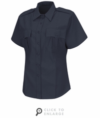 HS1279 Women's Dark Navy Deputy Deluxe� Short Sleeve Uniform Shirt