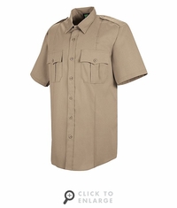 HS1291 Women's Silver Tan Short Sleeve Sentry Plus Shirt