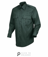HS1546a Women's Spruce Green Sentry� Plus Long Sleeve Shirt With Zipper