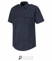 HS1714 Long Sleeve 100% Cotton Button-Front Shirt