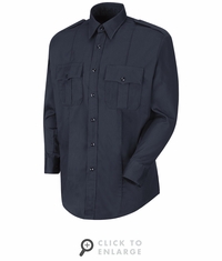 HS1715 Short Sleeve 100% Cotton Button-Front Shirt