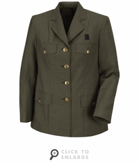 HS3346B Women's Poly/ Wool Tropical Dress Coat