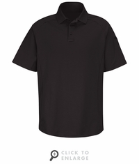 HS5124 Black Short Sleeve Special OPS Polo
