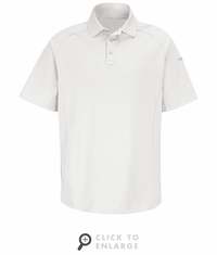 HS5126 White Short Sleeve Special OPS Polo