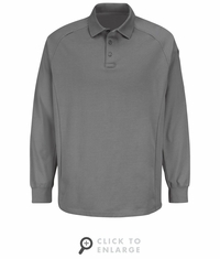 HS5135 Grey Long Sleeve Special OPS Polo