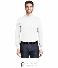 Interlock Knit Mock Turtleneck. K321 - White