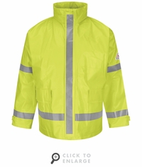 JXN6 Hi-Visibility Flame-Resistant Rain Jacket