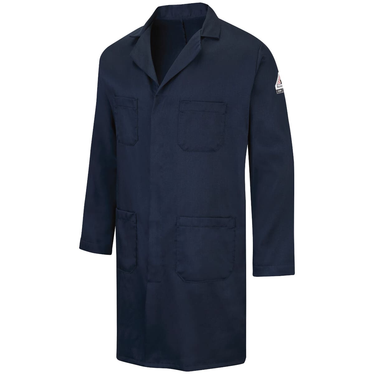 Bulwark KLL6 EXCEL FR Concealed Snap Front Lab Coat CAT2