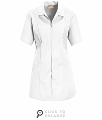 KP43 Women's Zip Front Smock (2 Colors)