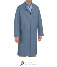 KT30PB Postman Blue Shop Coat