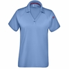 Medium Blue Women's Cooling Stretch Jersey Polo