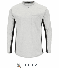 MPS8 Men's FR Long Sleeve Base Layer with Concealed Chest Pocket CAT-1|2 Colors