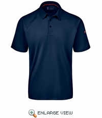 Navy Men's Cooling Stretch Jersey Polo
