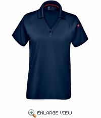 Navy Women's Cooling Stretch Jersey Polo