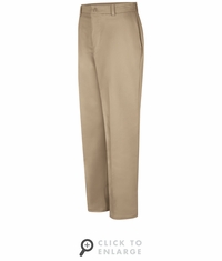 PC20KH Men's Khaki Wrinkle Resistant Cotton Work Pant