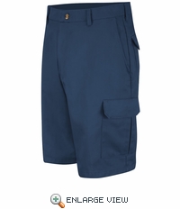 PC86NV Men's Navy Cotton Cargo Short