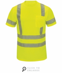 Performance Hi-Visibility Short Sleeve Class-3 T-Shirt